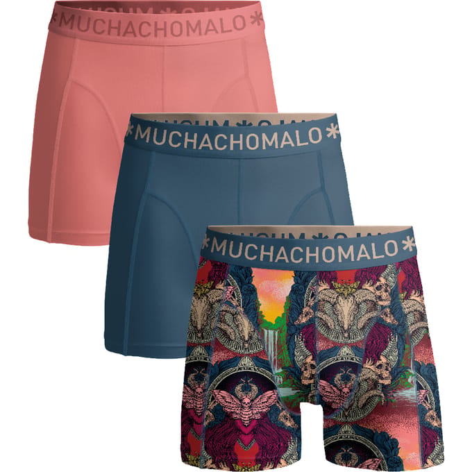 Muchachomalo Heren Boxershorts - 3-Pack - Mannen Onderbroeken