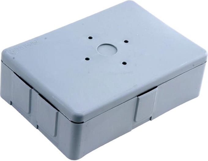 Pipelife - Lasdoos flexbox - Universeel - 16/19 mm - Grijs - Met deksel