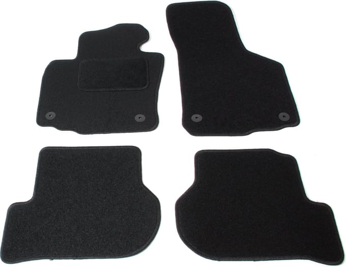 Automatten voor Volkswagen Golf 6 (2008-2012) - 4-delig - Naaldvilt