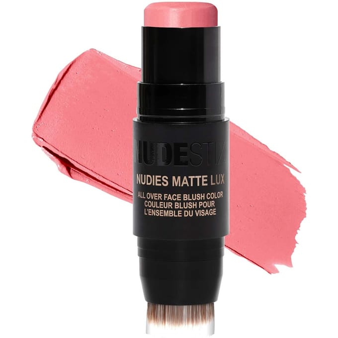 NUDESTIX Nudies Matte Lux All Over Face Blush Colour 7g (Various Shades) - Rosy Posy