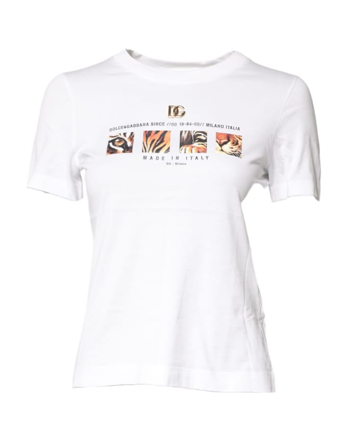 Tijger Graphic T-shirt Korte Mouw