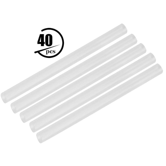 Vis Hittekrimpbuis 10cm EVA Lijn Terminal Huls Tackle Accessoire(40 stuks 6 mm)