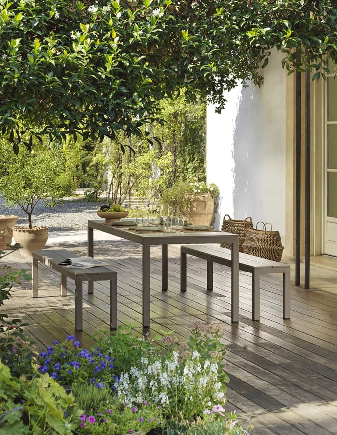 Nardi Rio Alu Fix Tafel - 210 cm - tortora