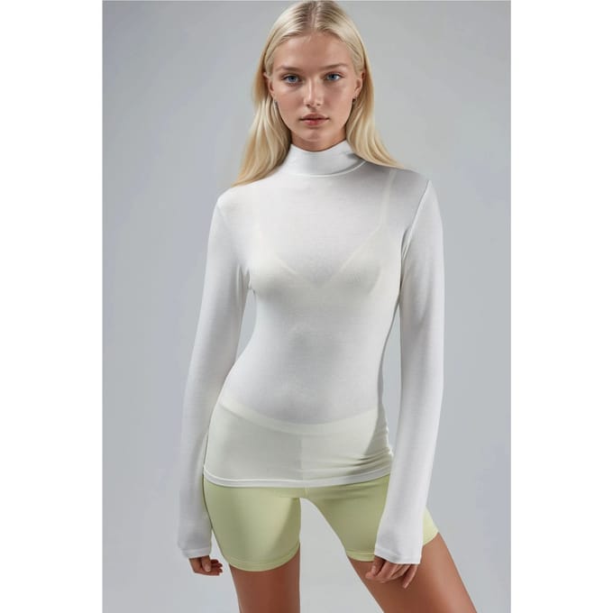 Slim Fit Halve Turtleneck Blouse