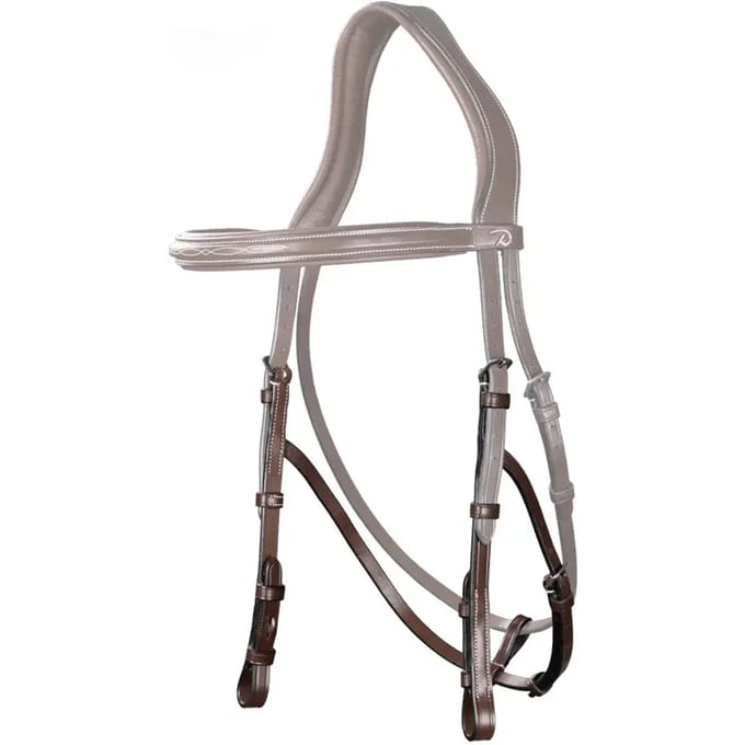 Dy'on - Hackamore bakstukken Bruin Cob