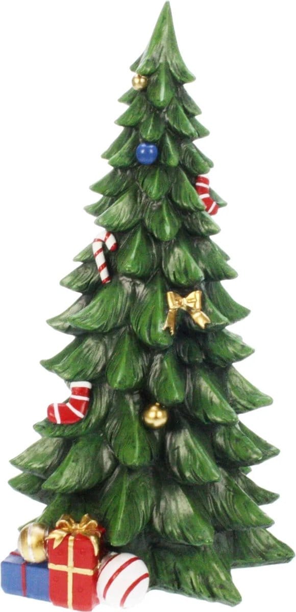 Kerstboom met cadeaus 22,5x20x40,5cm