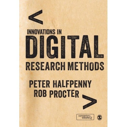 Innovations In Digital Research Methods - Halfpenny