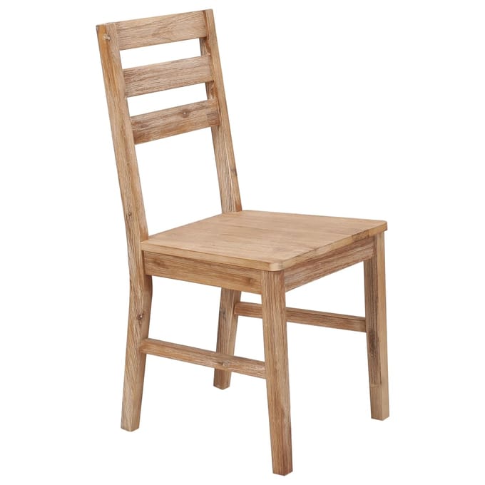 vidaXL - Eetkamerstoelen - 6 - st - massief - acaciahout
