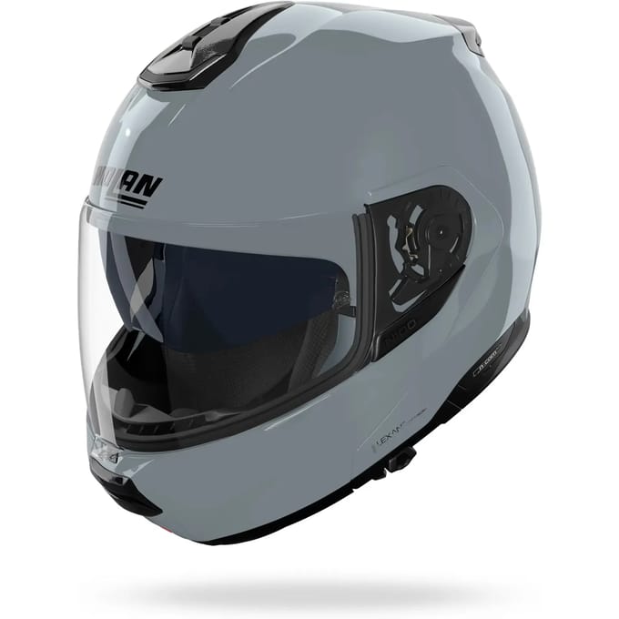 Nolan N100-6 Classico 303 Grijs Glossy Systeemhelm - Helm