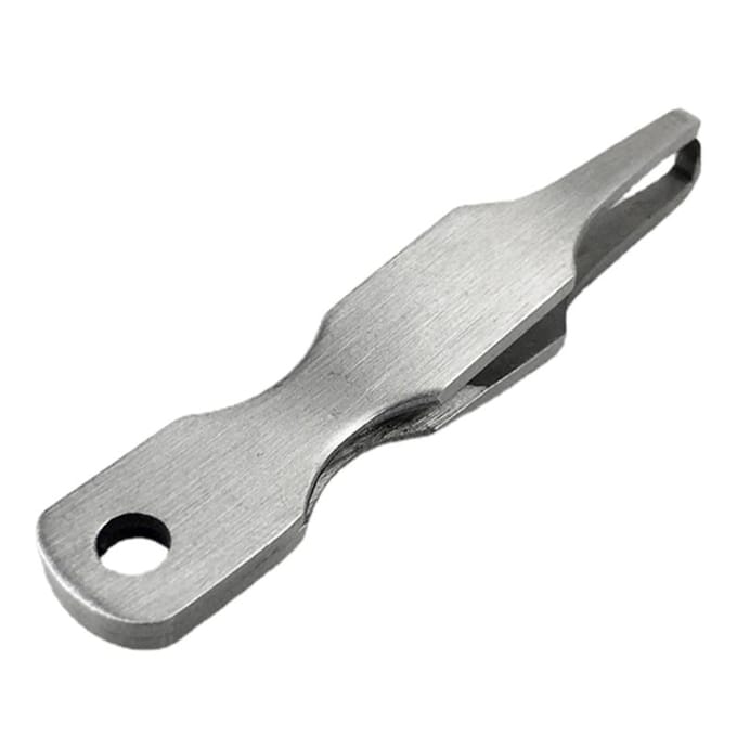 Ringopening Minitang Snelle splitringopener Gereedschap Vislijn Pincet zilver