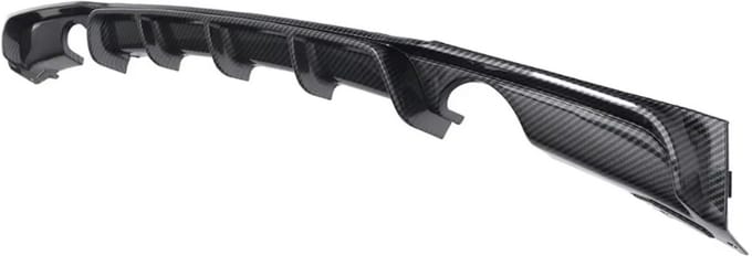 Achterbumper - Voor BMW F30/F31 M Sport - Auto accessoires - Dubbele uitlaat diffuser - Carbon Look