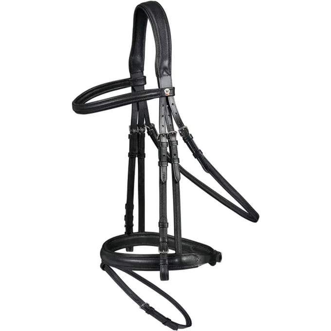 Gecombineerd hoofdstel met neusriem Waldhausen X-Line Supersoft