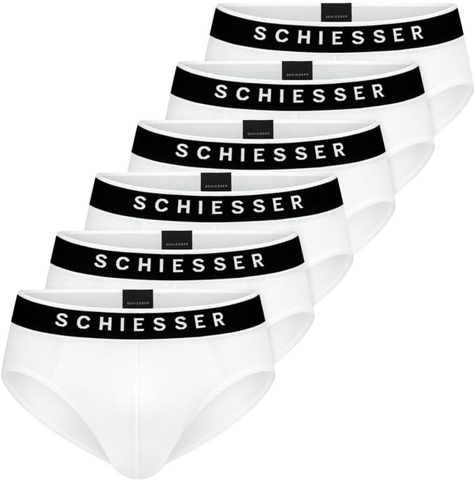 Schiesser Heren rio-slip / onderbroek 6 pack 95/5 Cotton
