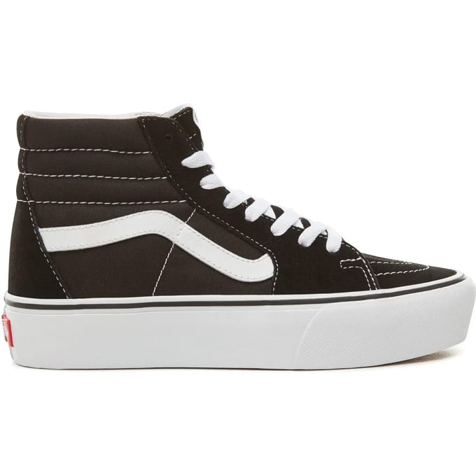 Sk8-hi Platform 2.0 dameshoge schoen zwart/true white