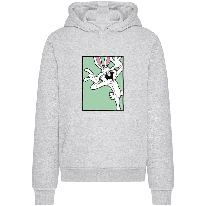 Hoodie Merchcode Looney Tunes Bugs Bunny Funny Face