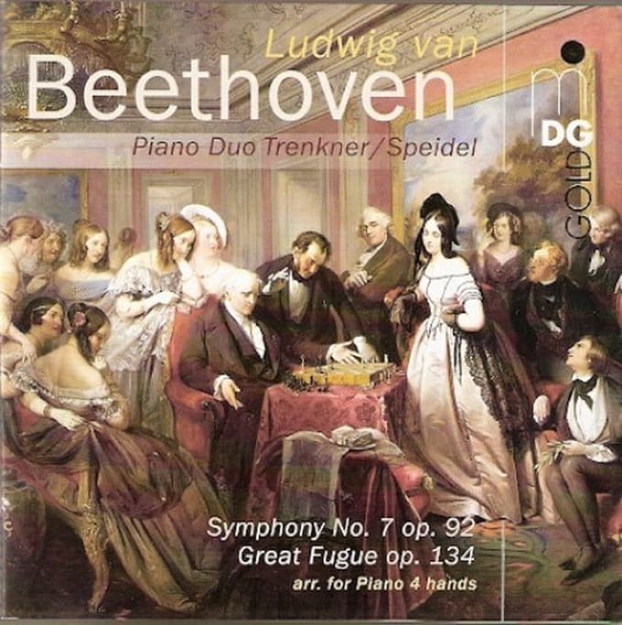 Piano Duo Trenkner & Speidel - Beethoven: Symphony No.7 (SACD)