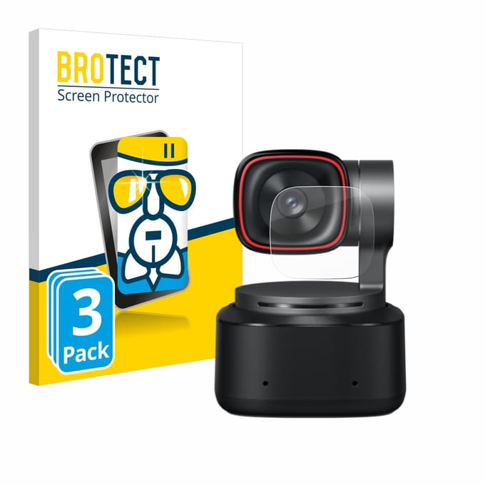 Screenprotector 3 Stuks voor OBSBOT Tiny 2 Beschermglas transparant