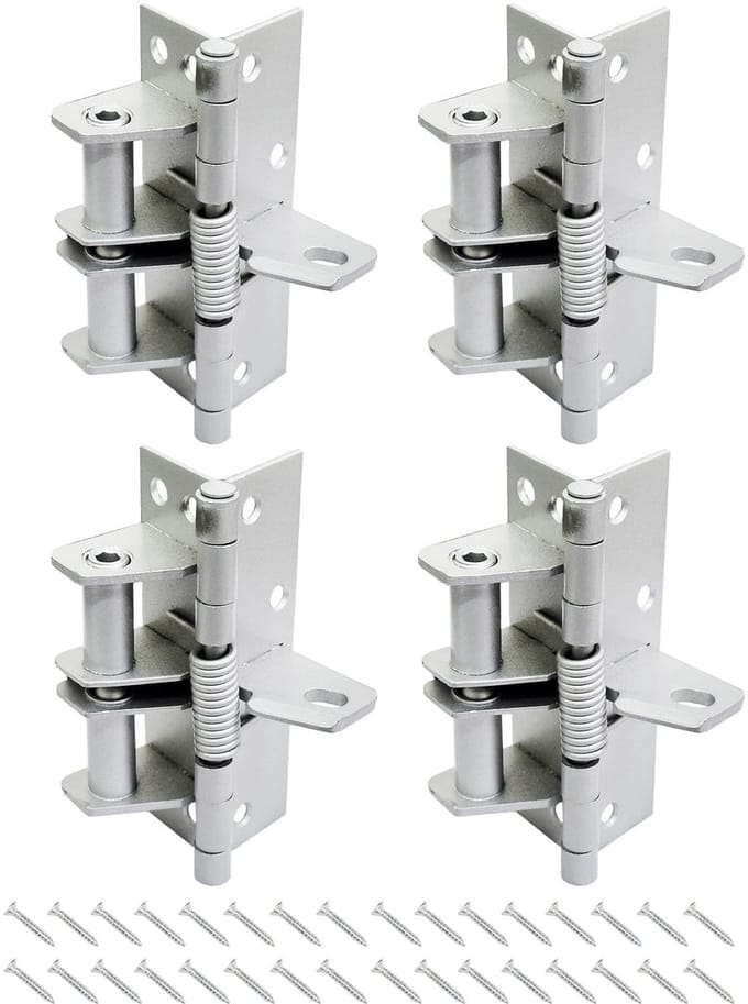 Allecto - Zelfsluitende Deurscharnieren - 10cm Deurscharnieren
