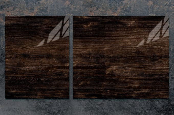 TMK ArtDeko - Snijplank - 100x52 cm - Glas - Houtprint