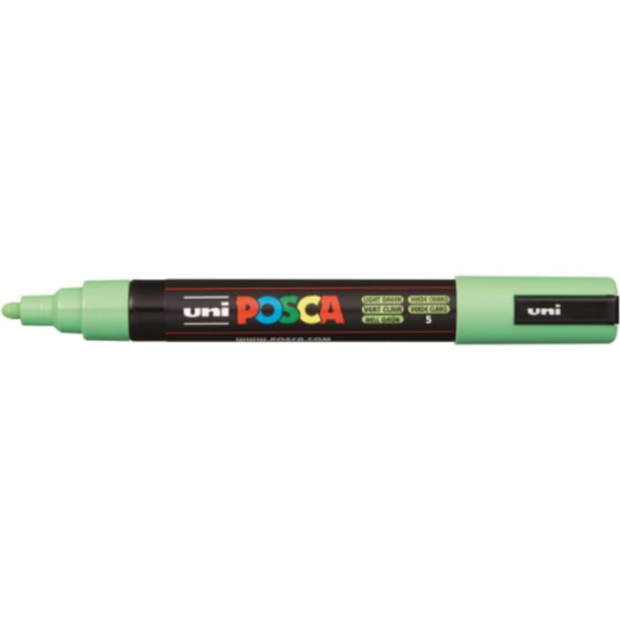 Posca marker met conische punt schrijfdikte medium lichtgroen