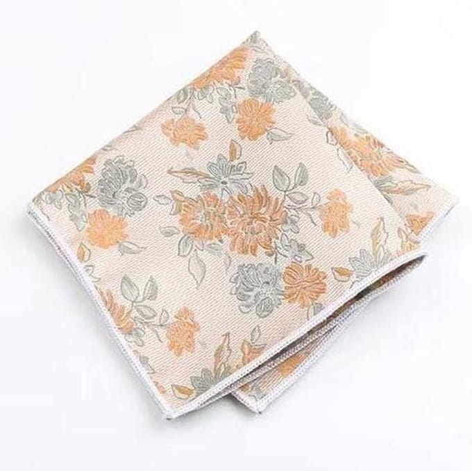 Zakdoeken Heren - Pochette Heren - Klassiek gebruik - Gestreept design - 2 stuks - Multicolor