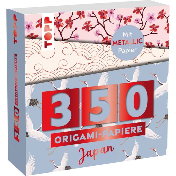 350 Origamiblok "Japanse motieven"