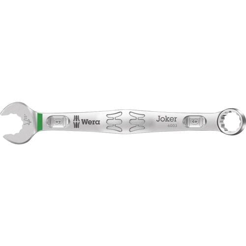 Wera 05020219001 6003 Joker 9 Ring-steeksleutel Sleutelbreedte (metrisch) 9 mm