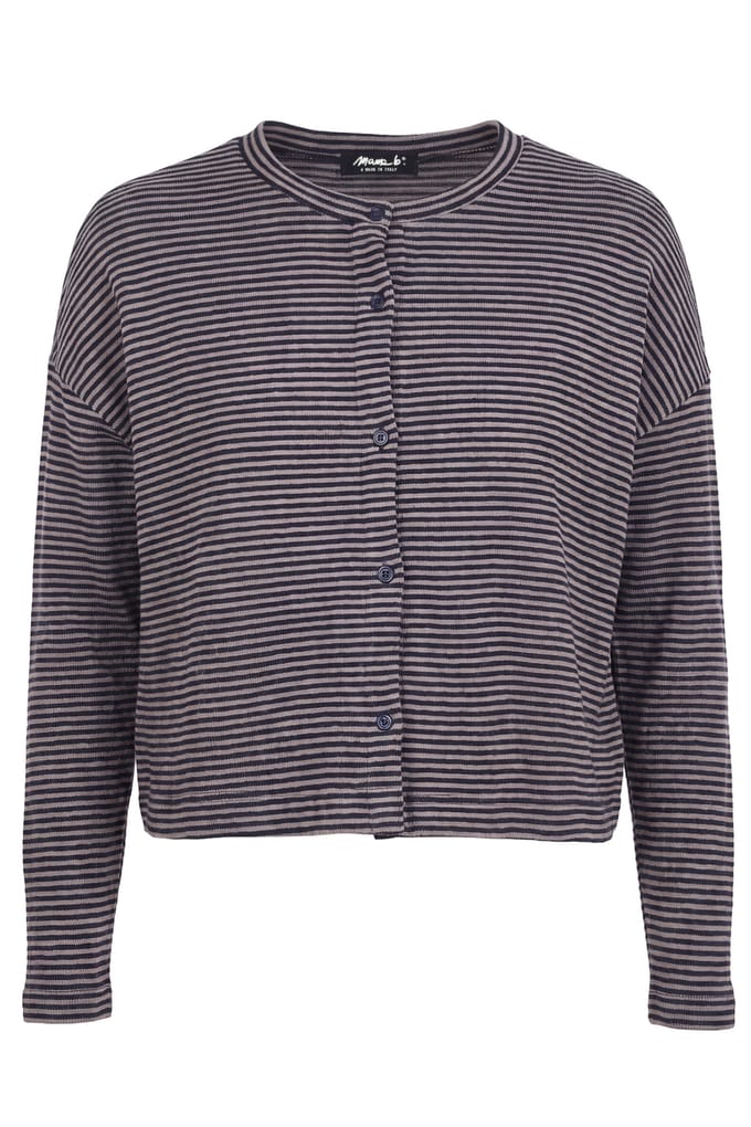 Mama B - Cardigan - 480023 - Tortora/Blu