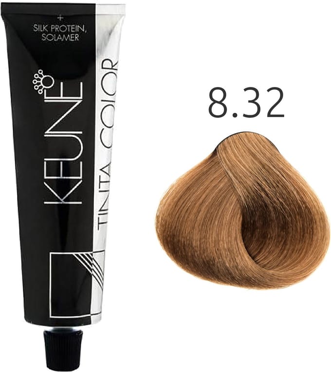 Keune - Tinta Color - 8.32 Licht Beige Blond - 60 ml