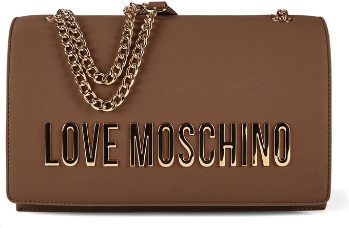 Love Moschino Bold Love Schoudertas 25 cm - Dames - mud