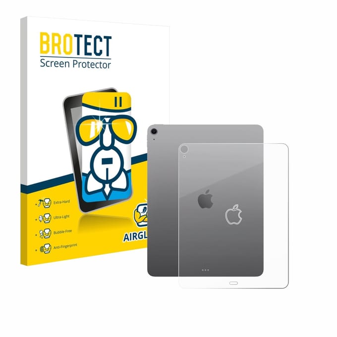 Screenprotector voor Apple iPad Air 13" M3 2025 (Achterkant) Beschermglas transparant