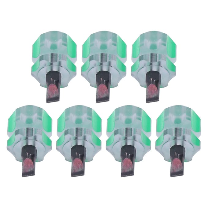 7 stuks Stubby platkopschroevendraaier Multifunctioneel Toegewijd Naaimachine Stubby Schroevendraaier met gray