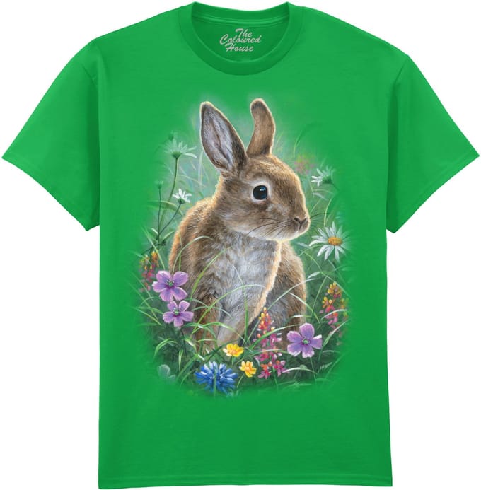 Konijnen Spring Bunny The Coloured House T-shirt M