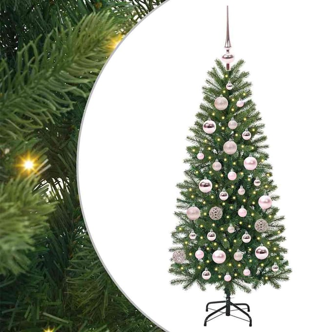 vidaXL - Kunstkerstboom - Groen - 120 - cm - PE - en - PVC