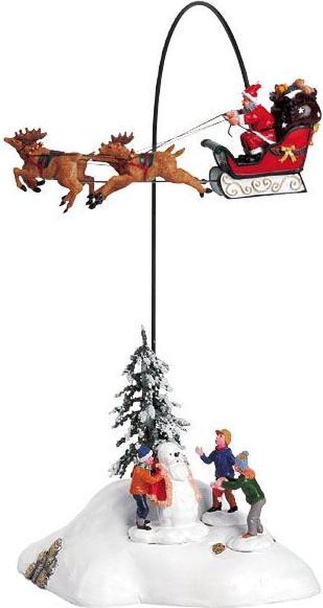 Lemax - Santa Claus Is Coming To Town - With 4.5V Adaptor