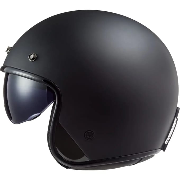 LS2 OF601 Bob II Solid Mat Zwart 06 Jethelm - Helm