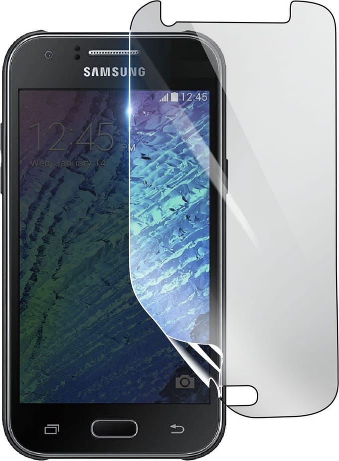 3mk, Geschikt voor Samsung Galaxy J1, Schokbestendige Hydrogel Screenprotector, Transparant