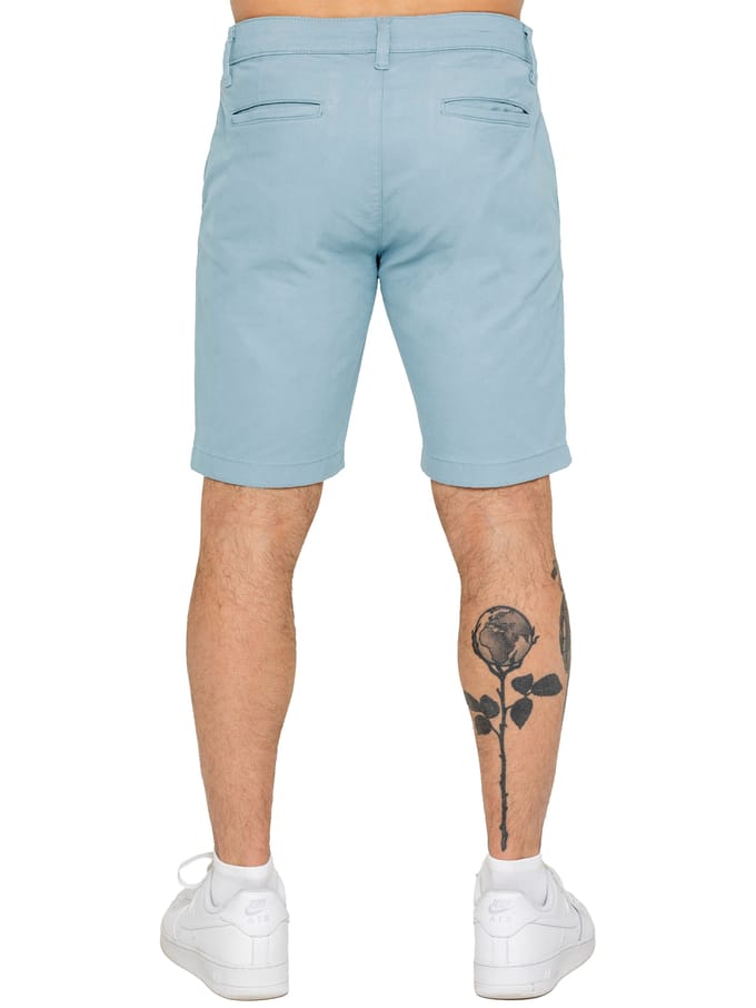 Enzo | Heren Stretch Chino Shorts