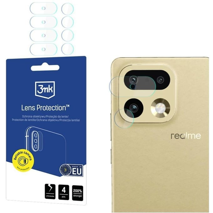 3mk Lens Protection Hybrid Glass for Camera Lens on Realme 16 Pro 5G
