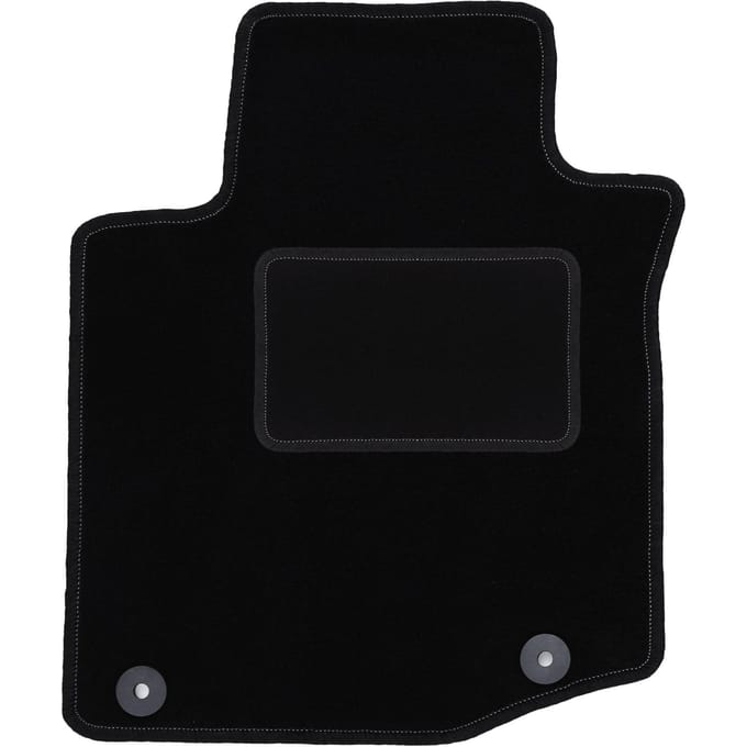 Zwarte bestuurdersmat voor: Citroën C1 I hatchback (2005-2014)
