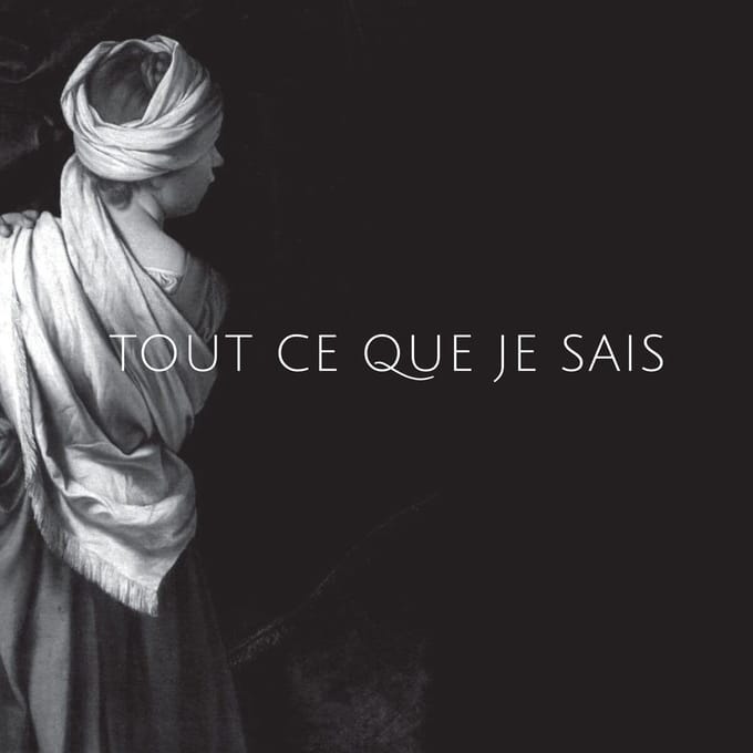 Anne-James Chaton & Andy Moore - Tout Ce Que Je Sais (LP)