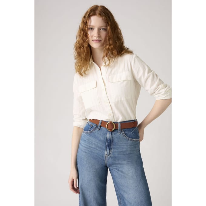 Levi's O-ring Belt Brown Taglia: 75 | Cinture Outlet | Donna | Marrone