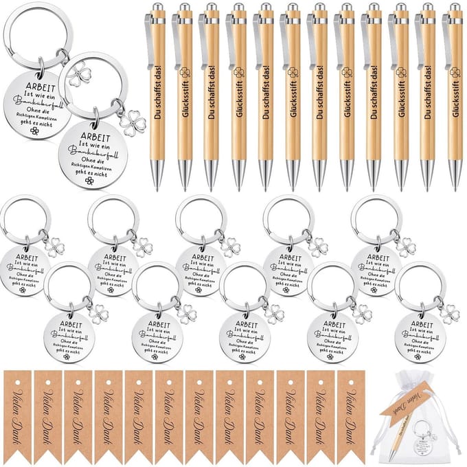 Jhubersproducts - Afscheidsgeschenk - Dankzegging - cadeau - 12-delig