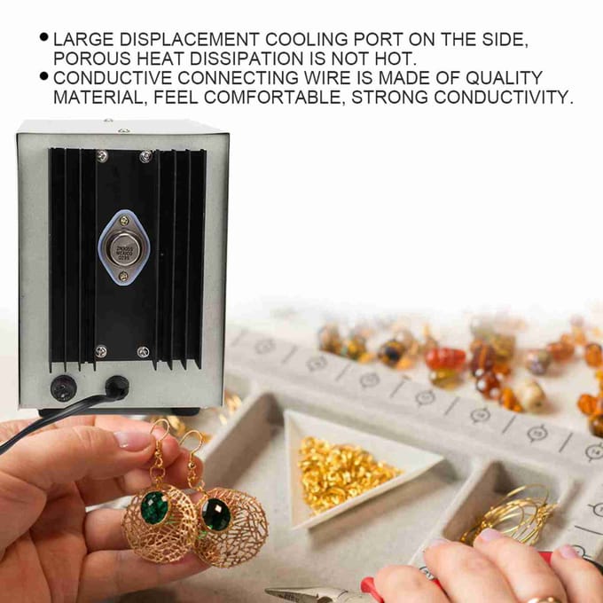 3A Zilver Goud Plateringsmachine Sieraden Plateren Elektroplating Verwerkingsgereedschap white