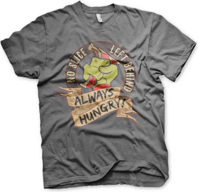 Teenage Mutant Ninja Turtles Heren Tshirt -S- No Slice Left Behind Grijs