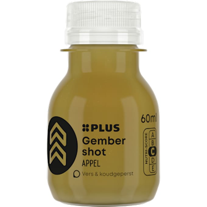 Vers shot gember appel