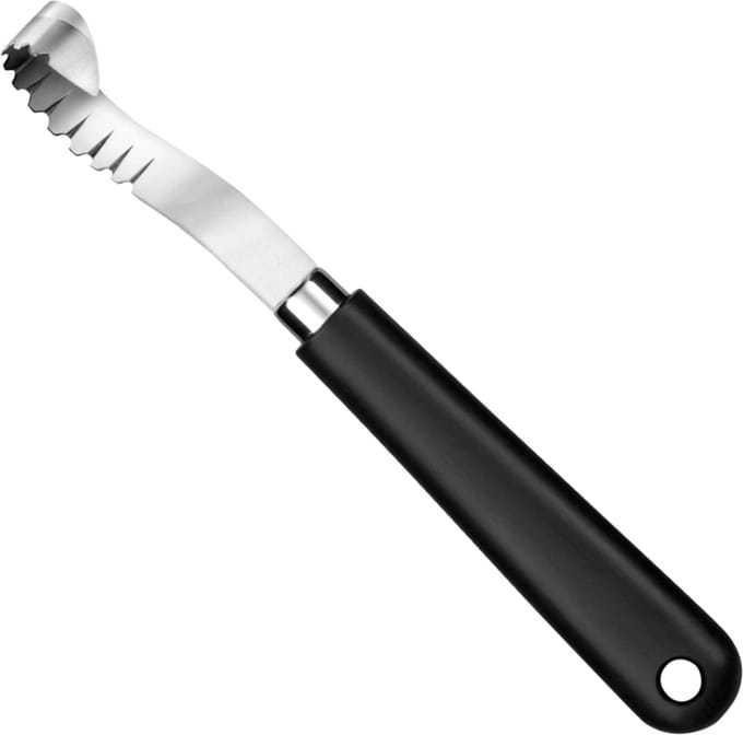 Déglon Traditionele boterkruller – duurzaam en vaatwasmachinebestendig – zwart – 17 cm