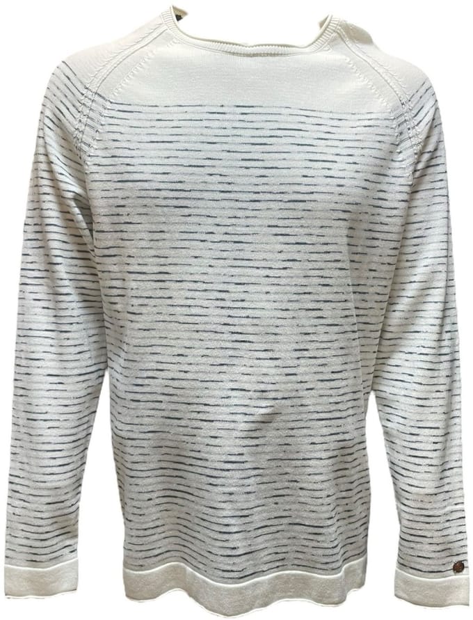 Cast iron - Overhemd - Wit / blauw - Maat XXL