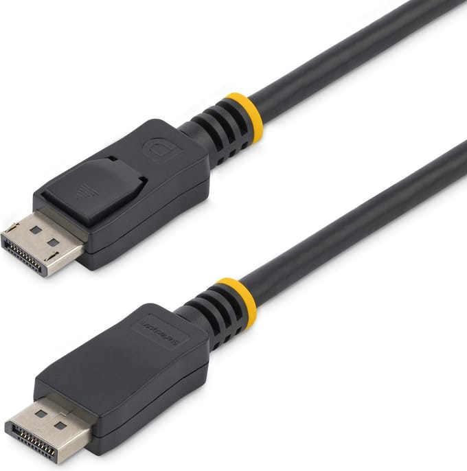 DisplayPort 1.2 kabel met sluitingen gecertificeerd, 3 m