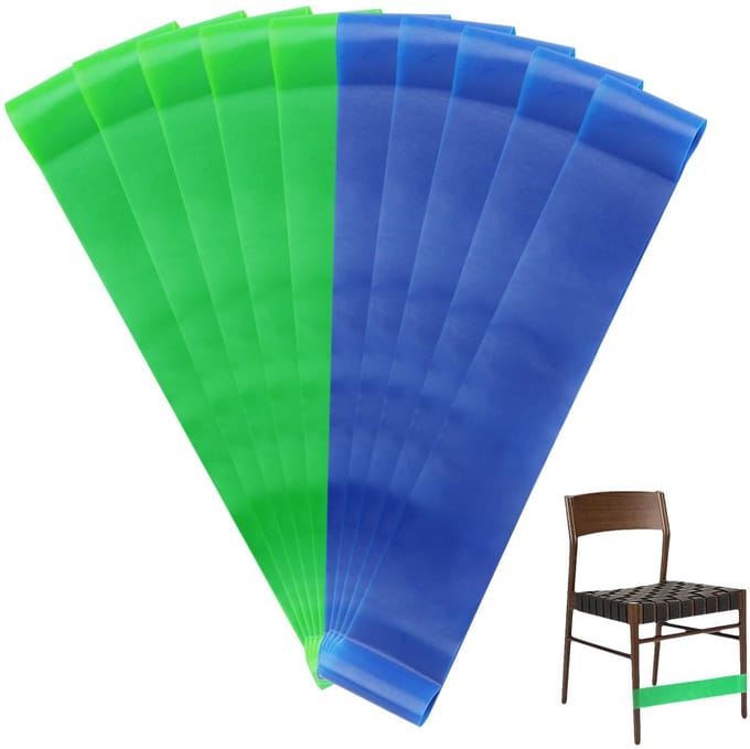 Dailygoods- Elastische Stoelbanden Set van 10 - Weerstandsbanden voor